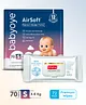 BabyoyeAir Soft Premium Pant Style Diaper Small - 70 Pieces & BabyhugAdvanced 99% Pure Water Unscented Baby Wipes  - 72 Pieces