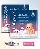 BabyoyeAir Soft Premium Pant Style Diaper Small Pack of 2 - 70 Pieces each