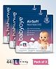 BabyoyeAir Soft Premium Pant Style Diaper Large Pack of 3 - 44 Pieces each
