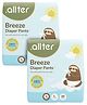 allter Breeze baby diaper pants|L Size(9-14kg)|30 Count(Pack of 2)