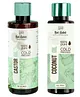 Nat Habit 100% Pure Cold-Pressed Castor Oil 200ml & Virgin coconut Oil 200ml