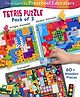 Intelliskills 3-in-1 Wooden Tetris Puzzle -Combo Pack | Transport, Ocean & Jungle Animals |60+ Pieces |Brain Teaser Toy |Educational Jigsaw Puzzle Set |BIS Certified |Educator Recommended |For Giftin