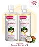 BabyhugAdvanced Cold-Pressed Virgin Coconut Oil - Pack of 2 - 500 ml Each