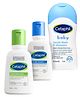 Cetaphil Oily Skin Cleanser 60ml, Moisturising Lotion 60ml And Baby Gentle Wash & Shampoo - (50ml)