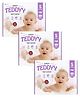 Teddyy Baby Easy Tape Diapers Double Small 48 Diapers (Pack of 3)  3-8 kgs