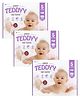 Teddyy Baby Easy Tape Diapers Small 66 Diapers (Pack of 3)  3-8 kgs
