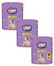 Snuggy Baby Diaper Pants Small 70 Diapers (Pack of 3), 3-8 kgs