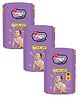Snuggy Baby Diaper Pants Medium 54 Diapers (Pack of 3), 6-11 kgs