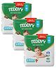 TEDDYY Easy Baby Diaper Pant Small- (S) 78 count - (Pack of 3)