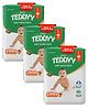 TEDDYY Easy Baby Diaper Pant Large- (L) 62 count - (Pack of 3)