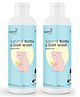 Windmill Baby Natural Bottle & Dish Wash Anti Bacterial Liquid Cleanser - 175 ml- Pack of 2