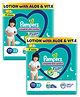 Pampers All round Protection Pants, Extra Extra Extra Large size baby diapers (XXXL) 22 Count, 16-30 kg, Anti-rash blanket, 360 degree Lotion with Aloe Vera(Pack of 2)