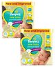 Pampers Active Baby Taped Style Diaper Pants (New Born XS) - 96 Pieces(Pack of 2)