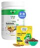 Little Joys Millet Choco Crunch with Multigrain Chocolate Breakfast Cereal 250 g & Nutrimix Vanilla Powder 350g