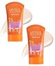Lotus Herbals Safe Sun Block Kids Sunscreen Cream PA+ SPF 25  - 100 g | Pack pf 2