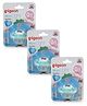 Pigeon Minilight Soother Size Small Squirrel Print - Blue Pack of 3