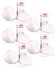 Babyhug 3D Contoured Disposable Breast Pads - Pack of 24| Ultra Thin| Discreet Fit| Anti-slip Pads| Leak Proof| Invisible Under Clothes| Super Absorbent Polymer| Hygienic Mono-packs