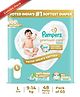 Pampers Premium Care Pants Baby Diapers (L) Size - 48 Pieces (16X3)