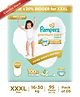 Pampers Premium Care Pants Baby Diapers (XXXL) Size, 95-Pieces, Softest Ever Pants (19X5)