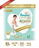 Pampers Premium Care Pants Baby Diapers (XL) Size - 140 Pieces (14X10)