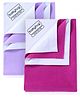 Babyhug Smart Dry Bed Protector Sheet Medium - Orchid AND Babyhug Smart Dry Bed Protector Sheet Medium - Lilac