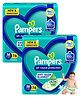 Pampers Pant Style Diapers Medium Size - 76 Pieces (Pack of 2)