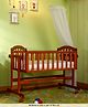 Babyhug Ionia Cradle With Mosquito Net & Mattress
