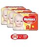 Huggies New Dry Taped Diapers Medium - 60 Pieces (Pack of 3)
