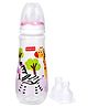 Babyhug Drop Anti- Colic Feeding Bottle 250ml & 2pcs Nipples Fast Flow