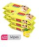 Babyhug Premium Baby Lemon Wipes - 72 Pieces (Pack of 6)