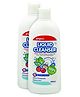 Pigeon Bottle Nipple and Vegetable Liquid Cleanser Bottle - 450 ml(Pack of 2)