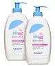 Sebamed Baby Body Milk - 400 ml (pack of 2)