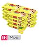 Babyhug Premium Baby Lemon Wipes - 72 Pieces (Pack of 12 )