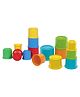 Fisher Price Stacking Cups Multicolour - Pack of 8 & Funskool Giggles Stacking Drums (Color May Vary)