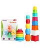 Giggles Combos of Stack N Nest Toy Set 3 in 1 - Multi Color  &  Pip Squeaks bath toys- Multicolor