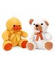 Playtoons Chubby Bear & duck- 15 cm (Color & Style May Vary)