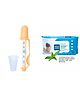 Mee Mee 2 in 1 Accurate Medicine Dropper Cum Dispenser (Orange) with Bbay Wet wipes with Lid-72 Pieces