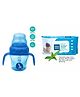 Mee Mee 2 in 1 Spout &Straw Sipper cup (150ml) with Baby Wet Wipes with lid-72 pieces