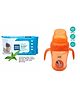 Mee Mee 2 in 1 Spout &Straw Sipper cup (210ml) with Baby Wet Wipes with lid-72 pieces