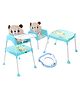 Babyhug Premium Potty Seat  AND Babyhug 3 in 1 Play & Grow High Chair With 5 Point Safety Harness & Anti-Slip Base  (Blue)