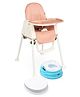 Babyhug Practico 4-in-1 Potty Chair - Blue AND Babyhug 3 in 1 Comfy High Chair - Brown