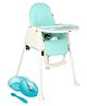Babyhug 3 in 1 Comfy High Chair - Blue AND Babyhug Feeding Bowl With Spoon - Turquoise Green