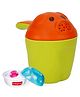 Babyhug Shampoo Rinse Cup - Green Orange AND Babyhug Powder Puff