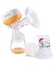 Babyhug Portable 2 in 1 Electric & Manual Breast Pump With 6 Reusable Breast Pads