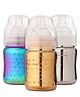 Babyhug Stainless Steel Feeding Bottle - 200 ml Combo Pack of 3