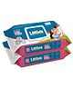Little's Soft Cleansing Baby Wipes with Lid - 80 Pieces (Pack Of 2)