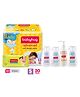 Babyhug Daily Skin & Hair Care Gift Set - 100 ml with Babyhug Diaper Small- 20 Pieces and Babyhug Classic Wipes - 80 Pieces