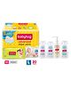 Babyhug Daily Skin & Hair Care Gift Set - 100 ml with Babyhug Diaper Large- 20 Pieces and Babyhug Classic Wipes - 80 Pieces