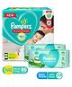 Pampers Pant Style Diapers Extra Small Size - 86 Pieces & Pampers Baby Wipes with Aloe - 144 pcs