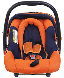 Mee Mee Car Seat Cum Carry Cot - Orange N Blue